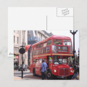 旧バス ポストカード (正面/裏面)