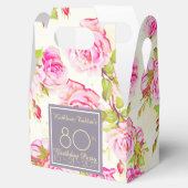 旧バラ80th誕生日サンキューオファーボックス フェイバーボックス (オープン)