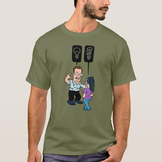 旧バージョンと新バージョン Tシャツ (正面)