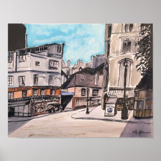 旧パリフランス – ポスター (正面)