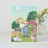 旧パーソナライズされたマクドナルド誕生日 招待状 (スタンド正面)