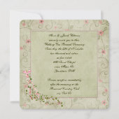 旧ファッションドフローラ結婚の発願 招待状 (正面)