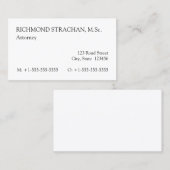 旧ファッションドプロフェッショナル名刺 名刺 (正面/裏面)