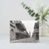 旧フランスの四半期通り1906 ポストカード (スタンド正面)