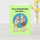 旧フレンド誕生日カード カード (黄色い花)