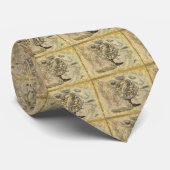 旧ブリティッシュ・アメリカ極熊のコンパスの地図を探索 ネクタイ (ロール)