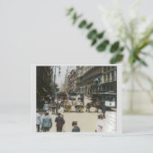 旧ブロードウェイ通りシーン1904ニューヨーク ポストカード (スタンド正面)