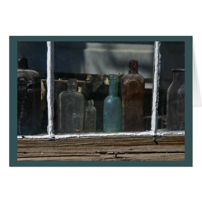 旧ボトル、ボディーCA – カード (正面横)