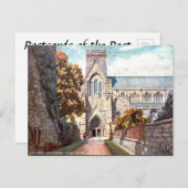 旧ポストカード – カーライル大聖堂 ポストカード (正面/裏面)