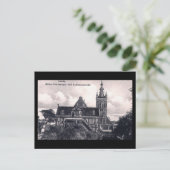 旧ポストカード、グダンスク/ダンツィヒ、ポーランド ポストカード (スタンド正面)