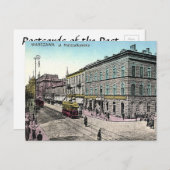 旧ポストカード – ワルシャワ,ポーランド ポストカード (正面/裏面)