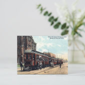 旧ポストカード – Dallas-Fort Worth Railway ポストカード (スタンド正面)