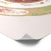 旧ポンデセーブルを描いたプレート ポスター (角)