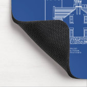 旧マッキナックポイントライト – ミシガン州 – AD マウスパッド (コーナー)