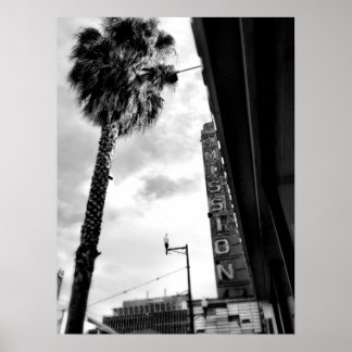 旧ミッション劇場サンフランシスコ ポスター