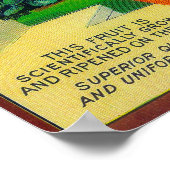 旧ミッションOrange LabelFullerton（カリフォルニア州） ポスター (角)