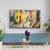 旧メキシコシティ通り キャンバスプリント