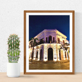 旧メキシコ植民地建築 ポスター