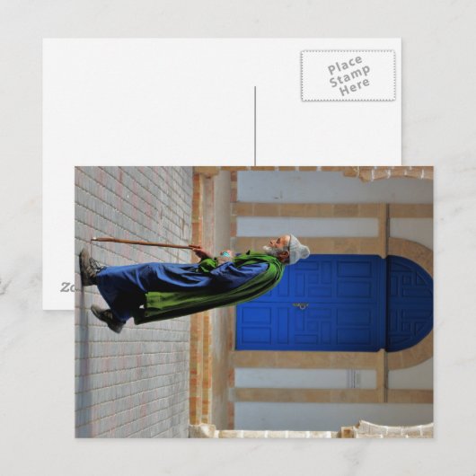 旧モロッコ人 ポストカード (正面/裏面)