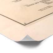 旧ヨーロッパ地図（1913年）ヴィンテージヨーロッパ大陸 ポスター (角)