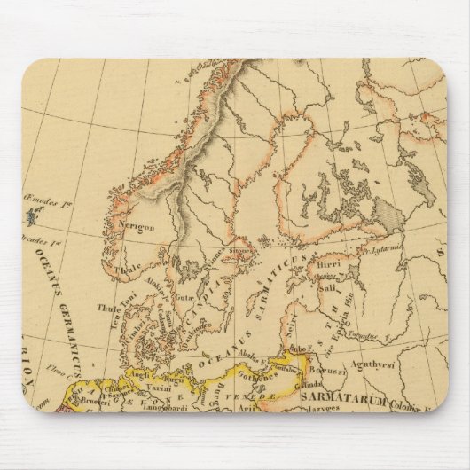 旧ヨーロッパ マウスパッド (正面)