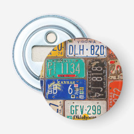 旧ライセンスプレート収集 栓抜き