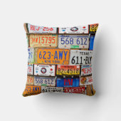 旧ライセンスプレート クッション (裏面)