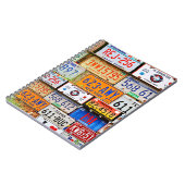 旧ライセンスプレート ノートブック (左側)