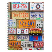 旧ライセンスプレート ノートブック (正面)