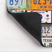 旧ライセンスプレート マウスパッド (コーナー)