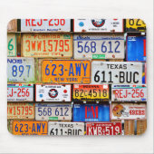 旧ライセンスプレート マウスパッド (正面)