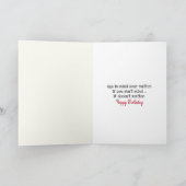 旧ライブラリ誕生日 カード (内部)