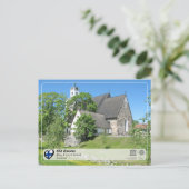 旧ラウマ - 聖十字教会 - ユネスコ世界遺産 ポストカード (スタンド正面)