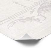 旧ワールドチャームプリント（名前あり） ポスター (コーナー)