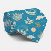 旧ヴィンテージの世界地図(CalisC) ネクタイ (ロール)