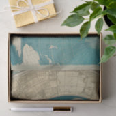 旧ヴィンテージの世界地図(CalisC) 薄葉紙 (ギフト)