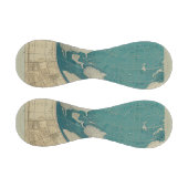 旧ヴィンテージの世界地図(CalisC) 野球ボール (パネル)