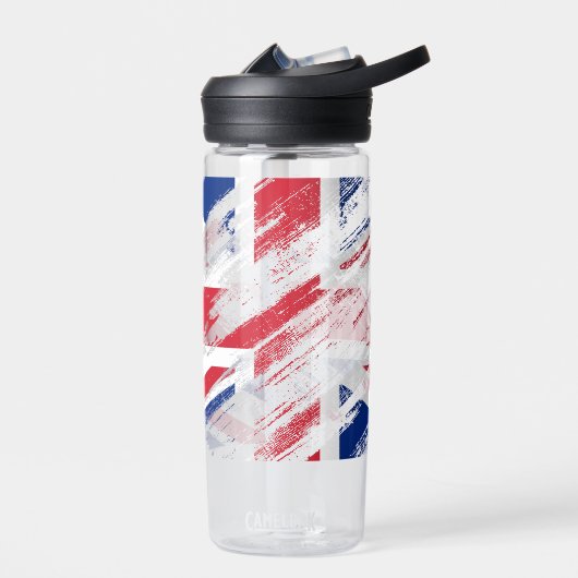 旧ヴィンテージグランジ国統一された旗同盟ジャック ウォーターボトル (左面)
