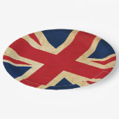 旧ヴィンテージグランジ国統一された旗同盟ジャック ペーパープレート (アングル)