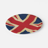 旧ヴィンテージグランジ国統一された旗同盟ジャック ペーパープレート (アングル)