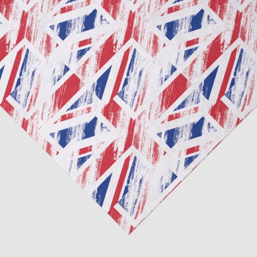 旧ヴィンテージグランジ国統一された旗同盟ジャック 薄葉紙 (詳細)