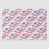 旧ヴィンテージグランジ国統一された旗同盟ジャック 薄葉紙 (正面)