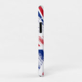 旧ヴィンテージグランジ国統一された旗同盟ジャック Case-Mate iPhoneケース (裏面/右)