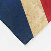 旧ヴィンテージグランジ王国旗統一されたユニオンジャック フリースブランケット (角)