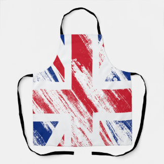 旧ヴィンテージグランジ統一された国国旗 エプロン