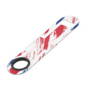 旧ヴィンテージグランジ統一された国国旗 スピード栓抜き (正面アングル)