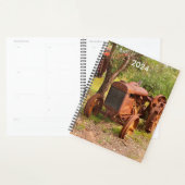 旧ヴィンテージトラクター，オーストラリア，年プランナー2024 プランナー手帳 (ディスプレー)