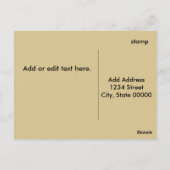 旧ヴィンテージファーム、編集文字カード ポストカード (裏面)