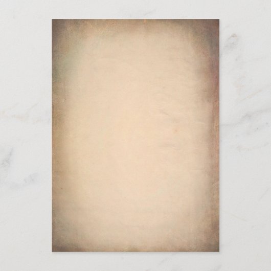 旧ヴィンテージ世界旅行結婚地図の情報 エンクロージャーカード (裏面)