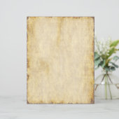 旧ヴィンテージ紙テクスチャ背景スクラップブック (スタンド正面)